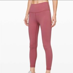 Dusty Pink Lululemon leggings size 4 - worn only twice